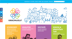 Desktop Screenshot of kirkkopalvelut.fi